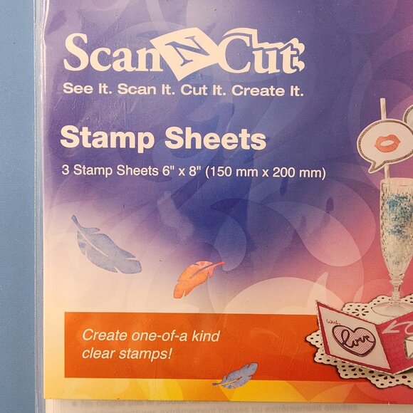 Custom Stamp Sheets Scan n Cut Cardmaking Crafts Design Creative - Picture 2 of 5